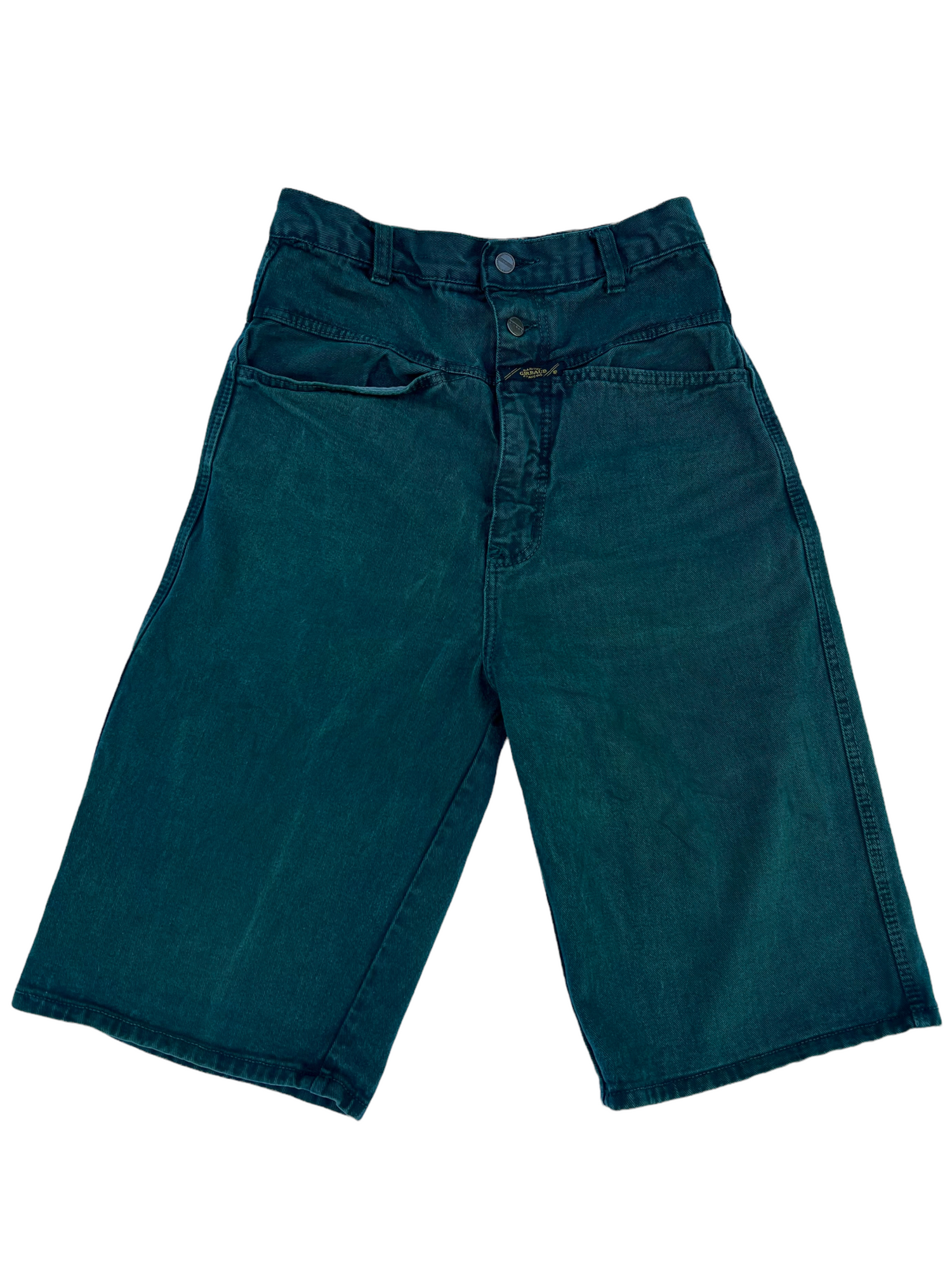 90s deep green jorts – Luhna Thrifts